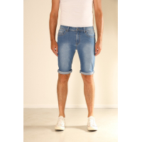 New Star Jeans Bermuda Jacksonville Light Stone